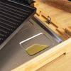 Plancha De Asar Eléctrica Tasty&grill 2000 Bamboo Black Cecotec