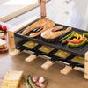 Raclette Cheese&grill 8200 Wood Black Cecotec