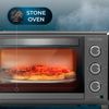 Horno De Sobremesa Cecotec Bake&toast 2600 4pizza 1500w 26l Piedra Especial Pizzas Negro