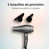 Secador De Pelo Cecotec Bamba Ionicare Harmony 2600w Tecnología Ion Real Con Accesorios Gris