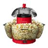 Máquina De Palomitas Eléctrica Fun&taste P'corn Lotus. Palomitero De 1200 W, Palomitas Listas En 2 Mins, Incluye 4 Recipientes Extraíbles, Capacidad Total De 4,5 L, Rojo