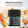 Freidora De Aire Sin Aceite De 6'5l Cecofry Fantastik Inox 6500, 1700w, Tecnología Perfectcook, 12 Modos De Cocinado, Táctil, Temperatura Regulable 80-200grados C, Cocina Hasta 60 Min