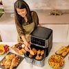 Freidora sin aceite Cecofry Supreme 8000 tácti con 8 L de capacidad y  tecnología PerfectCook. 