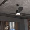 Ventilador De Techo Con Mando A Distancia, Temporizador Y Luz Led Energysilence Aero 5290 Stone Pro. 35 W, Motor Dc, 52", 3 Aspas, 5 Velocidades, Función Invierno, Gris