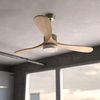 Ventilador De Techo Con Mando A Distancia, Temporizador Y Luz Led Energysilence Aero 5290 Golden Pro. 35 W, Motor Dc, 52", 3 Aspas, 5 Velocidades, Función Invierno, Dorado