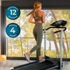 Cinta De Andar Drumfit Wayhome 800 Prometeo. 550 W, 1-10 Km/h, 12 Programas, Superficie 100x40 Cm, Plegado Vertical, Inclinación 3 Niveles, Pantalla, Portabotella