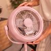 Ventilador De Pie Cecotec Energysilence 250 Classicstyle 25w 3 Aspas 2 Velocidades Rosa