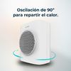 Calefactor Cerámico De Baño Readywarm 2000 Max Box Ceramic Con 2000 W, Pantalla Led, Mando A Distancia Y Protección Ipx2, 15 M2