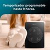 Calefactor Cerámico Cecotec Readywarm 1570 Max Ceramic Smart Black 1500w Con Temporizador Negro