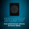 Calefactor Cerámico Cecotec Readywarm 1570 Max Ceramic Smart Black 1500w Con Temporizador Negro