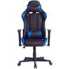 Sillon De Oficina Gaming Azul, Alto 83 Cm, Ancho 52cm, Altura Silla 130, Reclinable 180