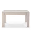 Mesa De Comedor Fija Kloe 140 Cm (largo) X 90 Cm (ancho) X 76 Cm (alto), Acabado Color Blanco