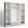 Armario Ropero Altea 4 Puertas Y 2 Cajones Color Blanco, 198 Cm (ancho) 51  Cm (profundo) 215 Cm (altura) con Ofertas en Carrefour