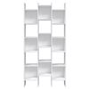 Estantería Librería Pisa Color Blanco, Para Salón, Comedor O Despacho, 96 Cm (ancho) 25 Cm (profundo) 192 Cm (altura)