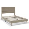 Estructura De Cama Tapizada Aroma De 30 Cm, 135/140x190 Cm, Beige