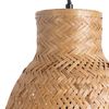 Lámpara De Techo Nomi De Bambú, Diametro 31 Cm