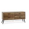 Mueble Tv Clavel 4 Cajones Color Rustic