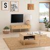 Mueble Tv Bella 3 Puertas Color Roble