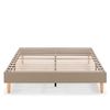 Cabecero + Base Tapizada Aura 140x190 Cm  Beige