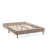 Base Tapizada Eris 140x190 Cm Color Beige