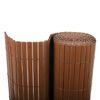 Cañizo Pvc Doble Cara Chocolate |  Rollo 1x3 Metros| Bonerva