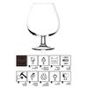 Set 2 Copas Brandy 67 Cl Cristal Colección Barware