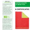 Manta 140x190cm 60% Algodón 40% Acrílico Rojo&verde Casa Benetton
