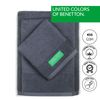 Set 3pcs Toallas Baño (30x50+50x90+70x140) 450 Gsm 100%algodon Gris Oscuro Casa Benetton