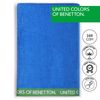 Toalla De Playa 90x160cm 380gsm Velour 100%algodon Azul Casa Benetton