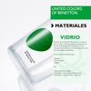 Set 4 Vasos De Agua Cristal Decorado Bicolor Casa Benetton 0,345l