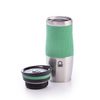 Termo De Viaje 400ml Acero Inoxidable Verde Casa Benetton