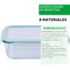 Hermético Rectangular 1.5l Borosilicato Casa Benetton