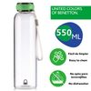 Botella Agua 550ml Borosilicato Verde Casa Benetton