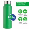 Botella Agua 750ml Acero Inoxidable Verde Casa Benetton