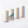 Set 4pc Mantel Individual 30x45cm 100% Algodón Rainbow Rainbow Be