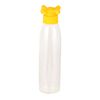 Botella De Agua 500ml Borosilicato Tapa Amarillo De Grifo Colección Rainbow