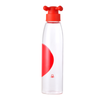 Botella De Agua 500 Ml Borosilicato Alta Resistencia Con Tapa Rojo De Grifo Addige Benetton