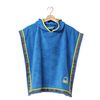 Albornoz Poncho De Niño 65x65cm 360 Gsm 100% Algodón Azul Kids