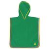 Albornoz Poncho De Niño 100% Algodón Benetton 85x85cm 380 Gsm Verde