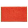 Toalla De Playa 90x160cm 380gsm 100% Algodón Velour Rojo Rainbow