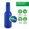 Botella De Agua Acero Inoxidable Benetton Casa 550 Ml Azul