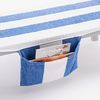 Funda De Silla De Playa Benetton Con Almacenamiento 70x200+25cm Azul Picnic