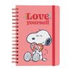 Cuaderno A5 Snoopy Love Yourself