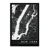 Poster Mapa De Nueva York En Blanco Y Negro