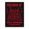 Print Jurassic Park Welcome To Isla Nublar 30x40 Cm