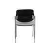 Silla Confidente Villalgordo Bali Gris Chasis Cromo