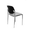 Silla Confidente Villalgordo Bali Gris Chasis Cromo