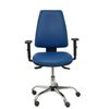 Silla De Oficina Elche S 24 Horas Similpiel Azul