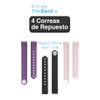 Biwond Pulsera Actividad Inteligente Thinband + 4 Correas (impermeable, Recibe Sms Y Llamadas, Notificaciones App, Reloj Deportivo, Monitor De Sueño) - Multicolor