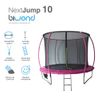 Biwond Trampolín Cama Elástica Nextjump 10 (diámetro 3.05m, Para Niños Y Adultos, Red De Seguridad, Para Exteriores) – Rosa